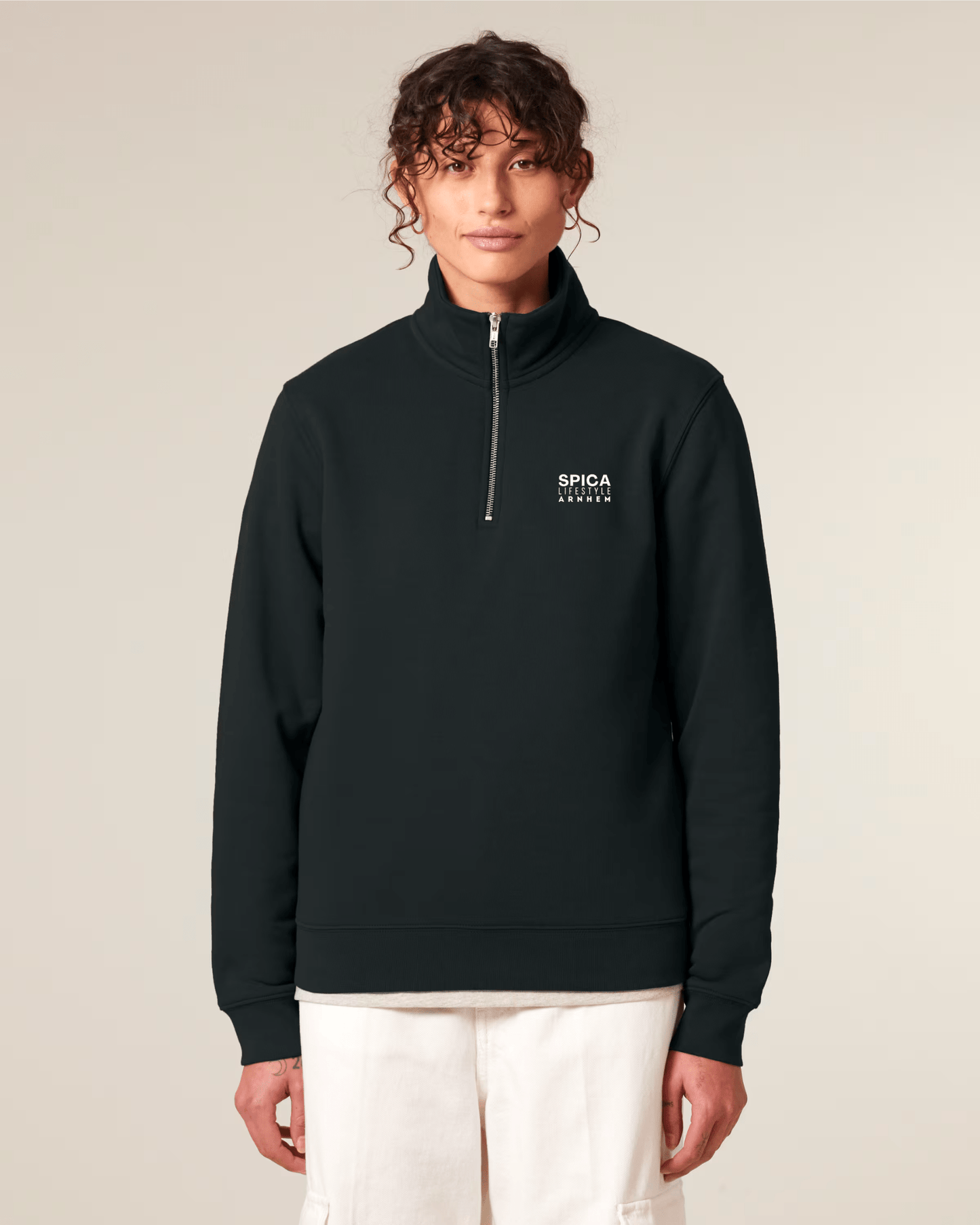 Spica zipper met Spica Lifestyle Arnhem logo - Spica Lifestyle Arnhem