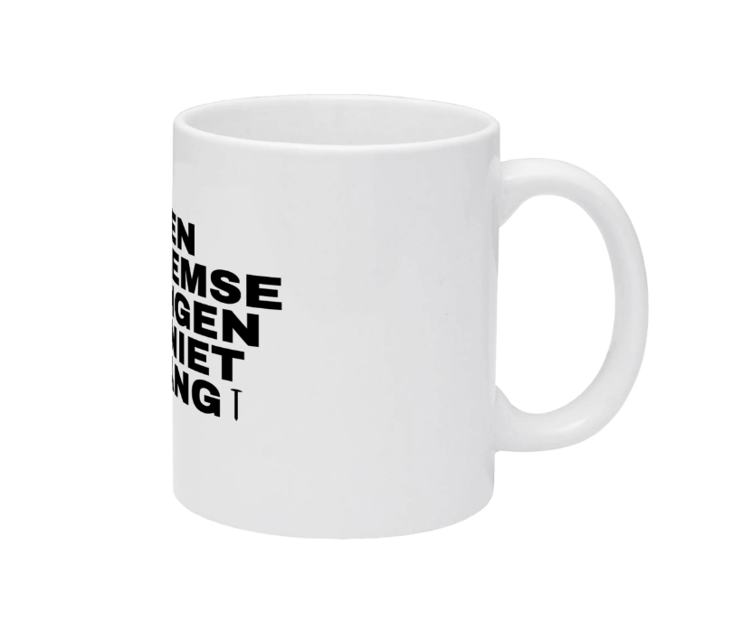 Ernemse jongen is niet bang mok en Spica basic shirt spijker