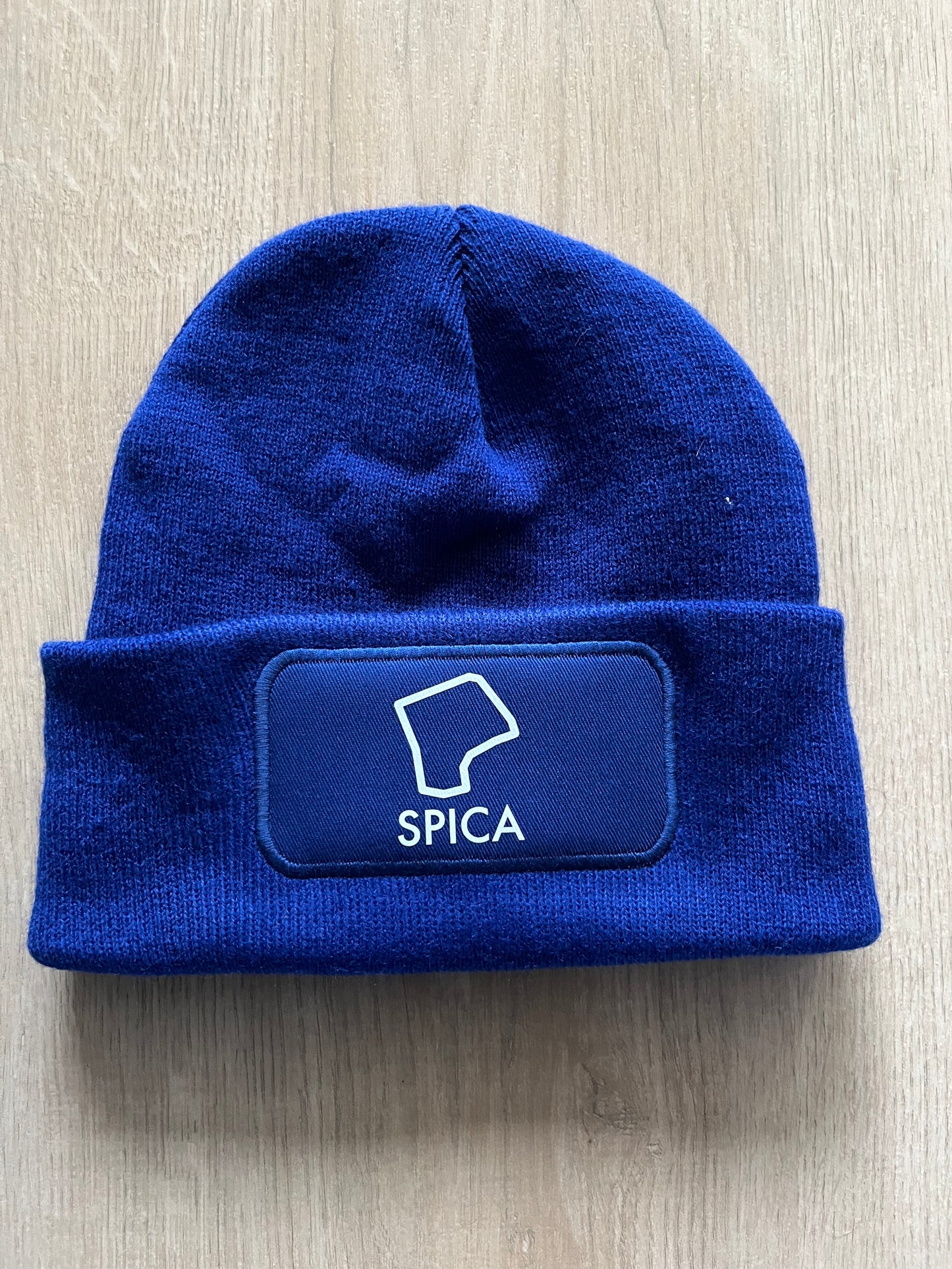 Spica blauw witte wintermuts