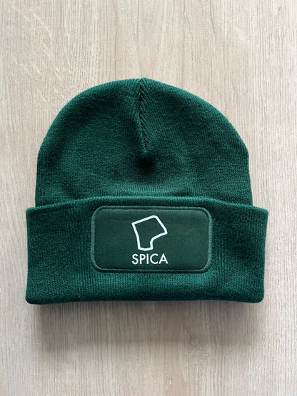 Spica groen witte wintermuts