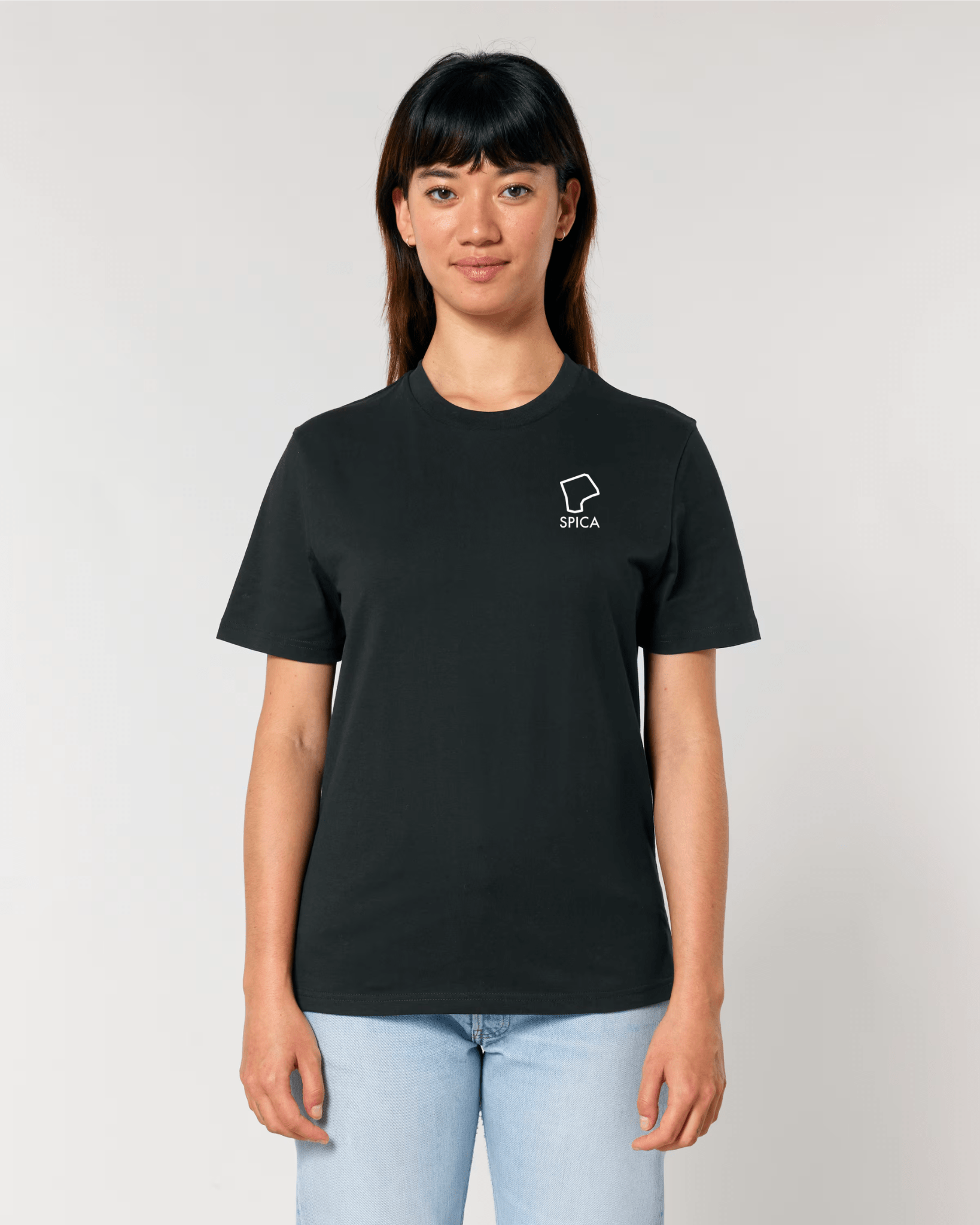Spica basic shirt 2.0 met Spica omtrek Spijkerkwartier logo - Spica Lifestyle Arnhem