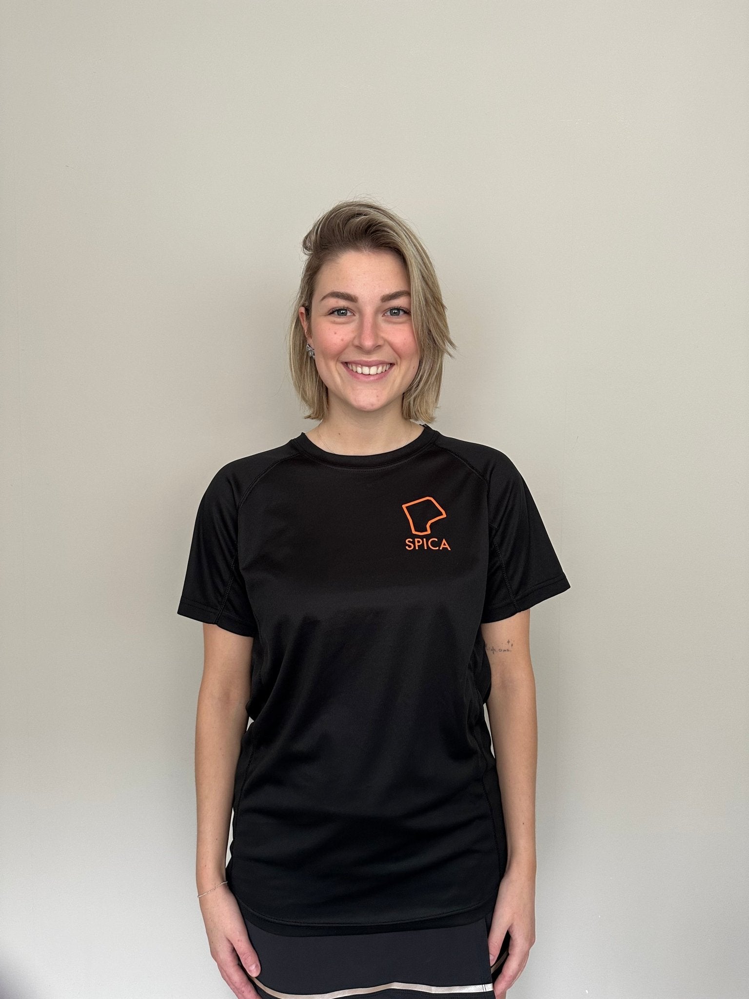 Spica sport shirt zwart oranje - Spica Lifestyle Arnhem